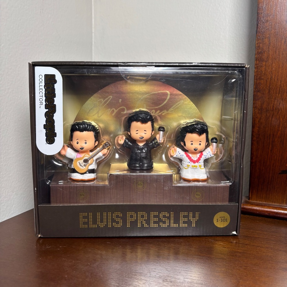 NEW fisher price Little people Elvis Presley Collection